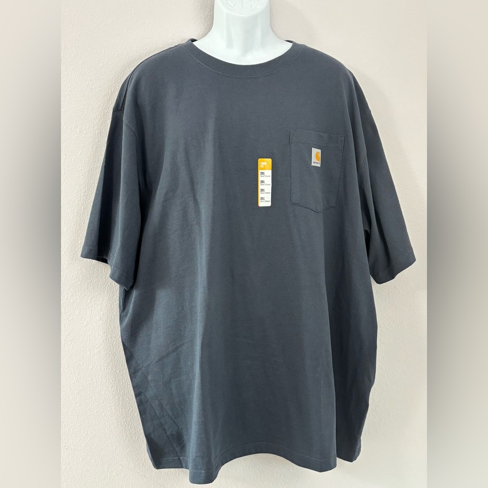 CARHARTT NWT Loose Fit Heavyweight Short Sleeve Pocket T-Shirt Size 2XL